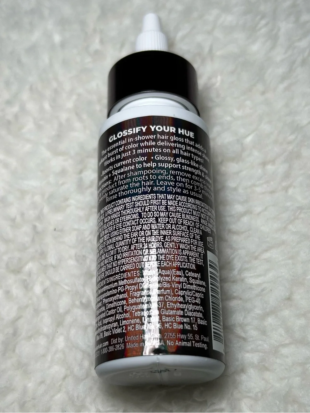 Keracolor High Shine Tinted Gloss In Espresso 2 oz New